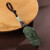 凤盏福 和田玉貔貅汽车钥匙扣挂件男士个性创意高档挂饰女父亲节礼物