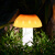 倍绿 太阳能灯户外庭院灯草坪灯花园景观灯防水家用装饰灯led蘑菇灯 蘑菇灯 2只装（暖白光三挡）