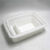 实验室白色塑料试剂瓶托盘水槽收纳盒收纳筐教学仪器实验器材用品 白色塑料托盘33*23*9cm