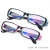 买21眼镜男女护目镜游戏平光眼镜防蓝光 外黑内紫镜袋+镜布