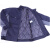 斯卡地尔（Scotoria）PC22TM821NB 防寒冬季劳保服长袖工作棉服带反光条 藏蓝拼灰 4XL码 1件
