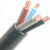 津远华ZC ZRRVV4阻燃护套四芯国标铜控制信号电缆线 4芯0.5平方1米价格100米起售
