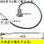 CAN DB9针免焊接头 DB9转CANOpen  9针引出 满十个 DB9母头屏蔽双绞线2脚7脚引出