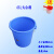 大号加厚塑料水桶带盖圆桶 储水桶大白桶垃圾塑胶桶ONEVAN 65L蓝色桶(无盖)