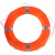 援邦 防汛成人救生圈船用专业救生浮圈实心游泳泡沫圈 救生圈-成人橙色包布泡沫款（小号） 