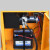 鸣固 移动半电动升降平台车 半电动液压升降机移动式剪叉升降平台车 DPS500-2（载重500Kg/2米)