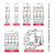 德力西电气空气开关DZ47s系列断路器微型空开D型1P+N 10A过载保护短路保护