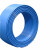 津峰（JINFENG）一般用途单芯硬导体无护套电缆BV 1×2.5平方毫米 蓝色 1米装 （95米起订，95米/盘）