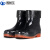 沸耐笙 FNS-22231 防水耐磨加厚劳保工作雨鞋水鞋 低筒黑色（皮口）42 1双
