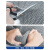 海斯迪克 PVC镂空防滑垫 S形塑料地毯浴室地垫门垫 绿色1.6m*1m (加密厚5mm) HKT-283