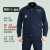 谋福（CNMF）工作服男装外套 宽松套装电焊工装 耐磨 （藏蓝套装） 185可穿155--175斤 