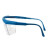 3M 1711 防护眼镜(强涂层)蓝色镜架  100付/箱