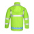 江波（JIANGBO）反光雨衣雨裤套装新式交通安全服分体式男防水反光骑行 150D荧光绿上衣 XL 