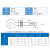 定制膨胀钩拉04不锈钢爆钩吊顶挂钩膨胀螺丝钩墙壁钩6101 镀彩锌 M6