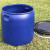 京木郎 铁箍密封桶 化工桶法兰桶加厚塑料桶运输桶废液桶潲水桶 60L