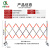 齐鲁安然 250cm不锈钢带轮围栏 栅栏 护栏 隔离围栏  道路施工围栏 隔离栏栅栏围挡活动式路障 带轮不锈钢围栏