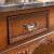 艾米河 欧式大理石电视柜茶几组合美式复古大中小户型客厅实木储物地柜家具整装 2.4米大理石电视柜