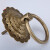 标沐铜门环中式装饰大门铜老式门门环兽头铜狮子头仿古 14CM铜亮光(螺杆款)