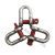 ONEVAN卸扣U型高强度D形环美式模锻扣吊钩起重国标吊装索具 3.25吨