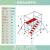 脚手架铝合金脚手架移动平台直爬梯外斜撑活动脚手架装修 1层铝合金脚手架