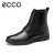 爱步（ECCO）马丁靴女 靴子女2023新款英伦风短靴皮靴 经典型履209823 黑色20982301001 35