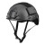 FLUX FAST战术头盔 简易加厚军迷户外骑行CS野战轻量头盔 黑色单头盔