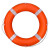 京酷 成人救生圈船用救生浮圈实心泡沫圈防汛应急救援圈CCS认证2.5kg塑料晶格款