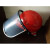 适用安全帽带防护面罩 LNG加气站  耐酸碱 防风防尘防飞溅 (红色)安全帽带面罩