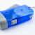 海斯迪克 HKL-1060 应急手压电筒 三LED灯 塑料手捏电筒 捏发电灯 蓝色*1个