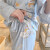 柔曼绮春秋月子服长袖孕妇睡衣夏季产后产妇哺乳家居服套装 RSH-4520 XL码 (建议110-130斤)