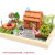 泥瓦匠diy积木模型建筑小砖块盖房子女孩男孩玩具3-6岁礼物送人 滴胶微景观（城市洋房）