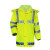 谋福 CNMF 80112 防护反光雨衣 安全警示雨衣 分体防雨耐寒服 可定制 耐寒加绒款 L-165 
