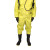劳卫士FHLWS-001-B消防防化服/半封闭防化服耐酸碱防尘防静电黄色 黄色 S
