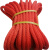 安装空调绳安全绳户外高空作业绳救生绳逃生绳攀岩绳登山绳保险绳 全红编16mm50米带双钩