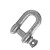 京棣工品 卸扣 吊环 u型美标重型美式u形扣起重吊装工具 d型锁扣卡扣 单位：个 0.75吨 
