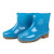 回力雨鞋雨靴短筒防滑防水鞋工胶鞋男女通用 553短筒蓝色 41码 