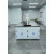 实验室pp实验台防腐蚀PP水槽台抗酸碱洗手池化验水盆钢木试验桌柜 1.2米钢木水槽台