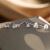 DidiZoo纯s999银爱心锆石发光耳钉女简约独特心形轻奢耳环冷淡风耳饰 3mm s999材质(标刻s999)