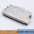 SCSI 100PIN连接器 DB100针型 铁壳弹片卡勾式 插头焊线公头100芯 CN型100P铁壳卡钩式