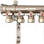 金吉水 吉水标准体分水器 吉水地暖系列 三路 /个 可定制
