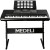 美得理（MEDELI）电子琴A800/A850 61键儿童成人入门专业教学考级演奏力度智能键盘 A850+配件大礼包