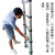 伸缩梯竹节梯伸收梯便携梯铝合金家用梯多功能梯升缩梯收缩梯 德标加厚4.5米单面梯