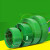 定制自动打包机用热熔打包带 PET塑钢带绿色手工钢塑带1608型包装 宽16mm厚1.0mm(1400米)20kg