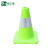 品之德30CM绿色PVC路锥反光圆锥 塑料路锥反光警示锥桶雪糕筒路障锥