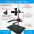焦距微调 机器视觉实验支架 CCD工业相机固定支架 万向光源打光架 旗舰款高600mm大底板 RH-MVT4-600-