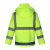 卡莱文雨裤套装交通安全服环卫物业高速救援防雨服荧光黄绿 三层复合雨衣 XXL