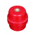 天旭高强度纺锤型红色绝缘子地排用铜螺丝配电箱铜排零地排绝缘座支柱SM30 M6 1个