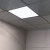 定制定制照明led集成吊顶铝扣面平板灯嵌入式厨房卫生间吸顶灯300 大屏窄边16W 金边 白光30*30
