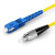 数康(Shukang)单模光纤跳线（SC-FC，9/125）电信级单芯尾纤3米 KF-1SC-FC-S3