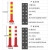 桑宋 警示柱 PU高弹力道路挡车柱路桩柱反光立柱防撞柱 弹性红白